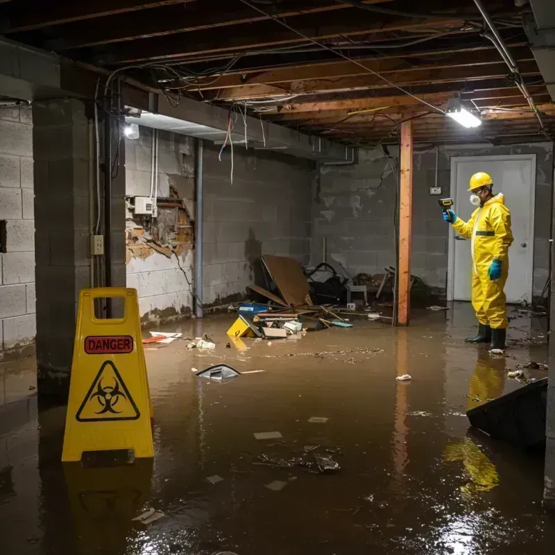 Flooded Basement Electrical Hazard in Limon, CO Property